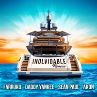 Album cover for Inolvidable (Remix) [feat. Sean Paul] - Single by Farruko, Daddy Yankee & Akon