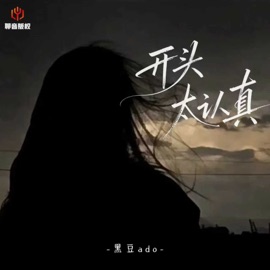 开头太认真 黑豆ado