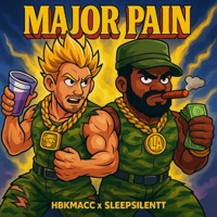 Major Pain (feat. Sleepsilentt) - Single - HbkMacc