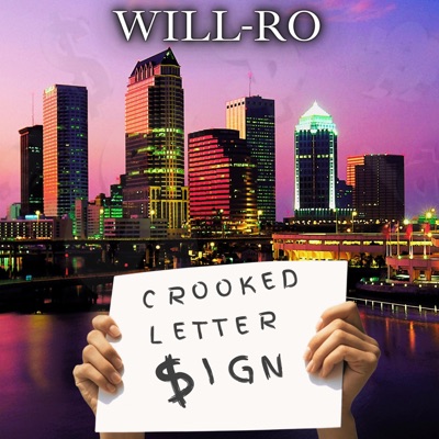 Crooked Letter Sign - Single