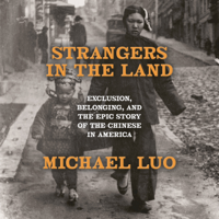 Strangers in the Land: Exclusion, Belonging, and the Epic Story of the Chinese in America (Unabridged) - Michael Luo Cover Art