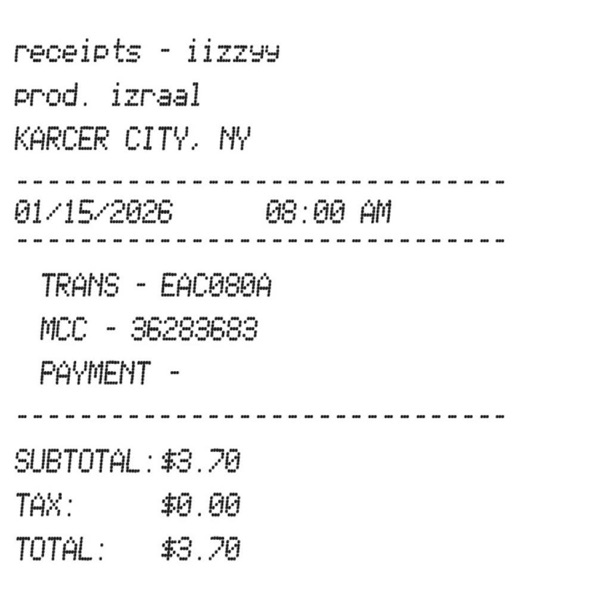 receipts