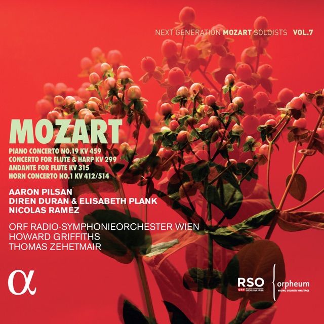Mozart: Piano Concerto No. 19, KV 459 - Concerto for Flute & Harp, KV 299 - Andante for Flute, KV 315 - Horn Concerto No. 1, KV 412/514