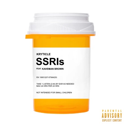 SSRI's (feat. Kaveman Brown) - Single