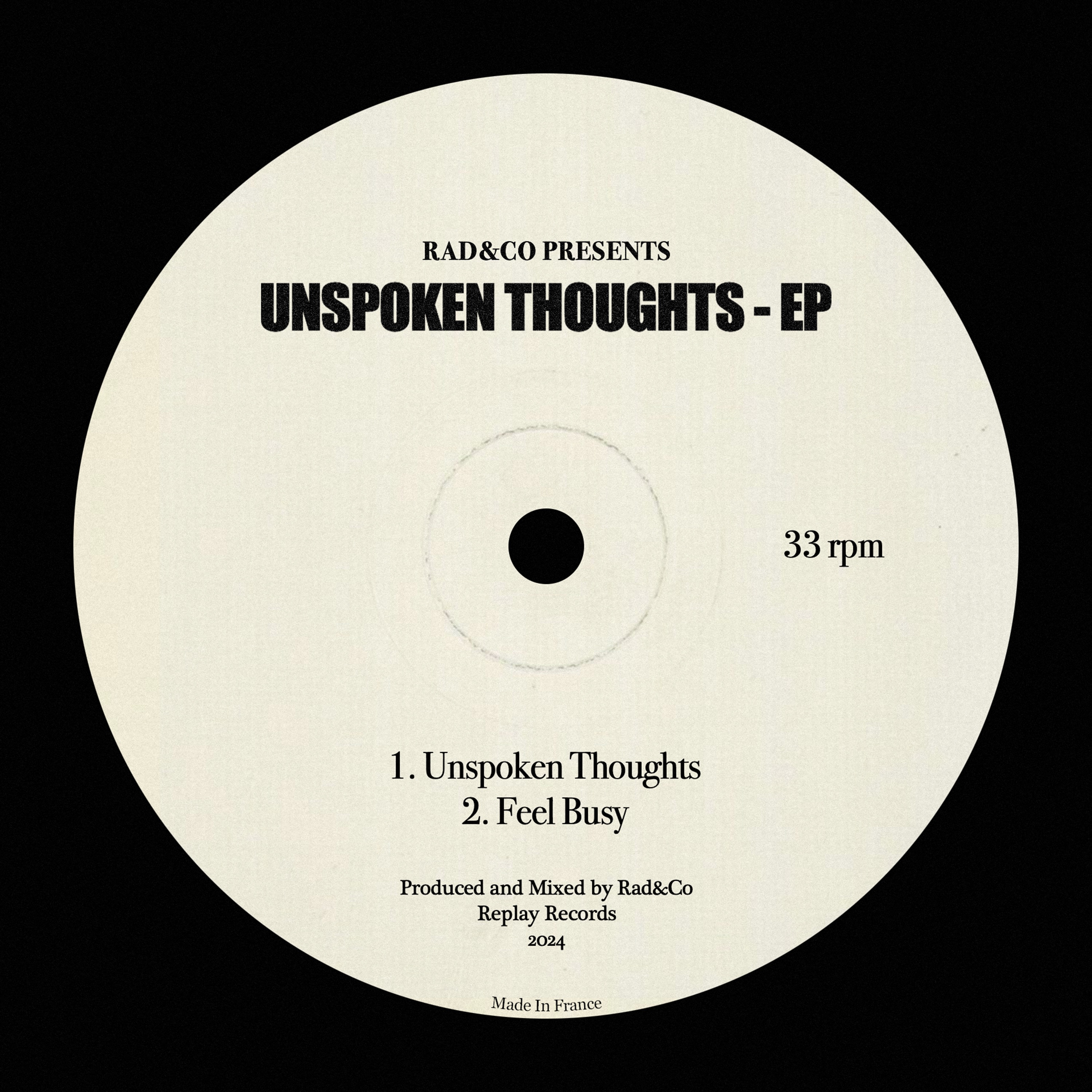 Unspoken Thoughts - Single