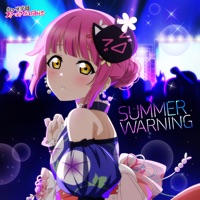 Album cover for SUMMER WARNING - EP by Rina Tennoji (CV: Chiemi Tanaka)