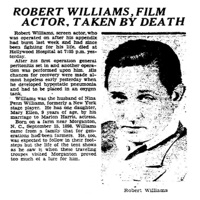 robert williams - Single - onexvn