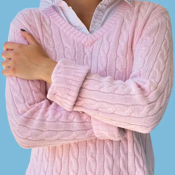 Pinksweater by Brittany Carter