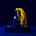 BALENCIAGA COVERED EYES artwork