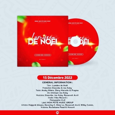 Lumière de Noël (feat. Majigridi aksans, Deverley C, Dime Lo, Roosevelt Avril, Wilky Coimin, Volonia, Rochekama Passé & Honoré) - Single