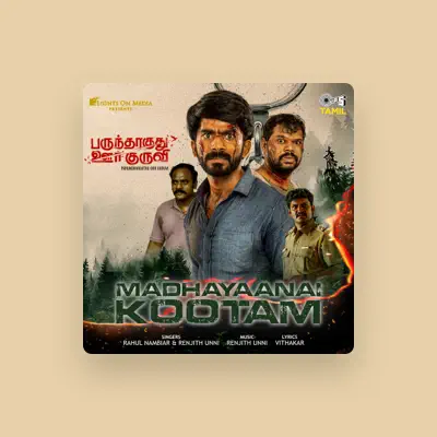Listen to Renjith Unni, watch music videos, read bio, see tour dates & more!
