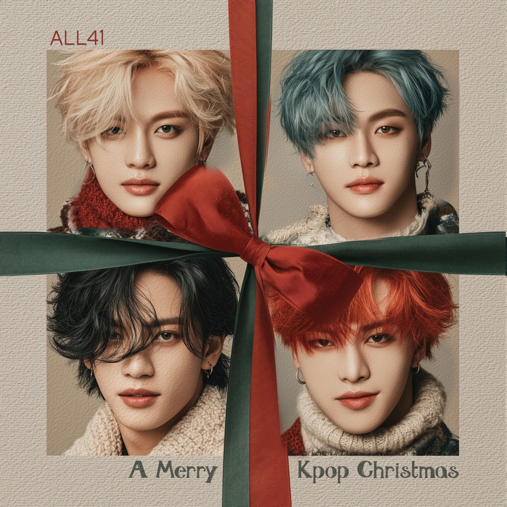 Обложка альбома «A Merry Kpop Christmas» — ALL41