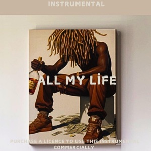 Lil durk (All my life instrumental)