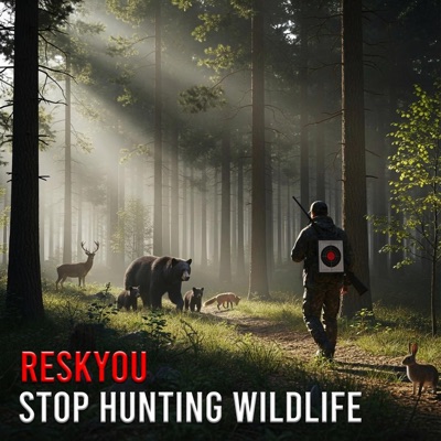 STOP HUNTING WILDLIFE - Single