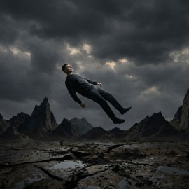 Черное небо OLEHAN