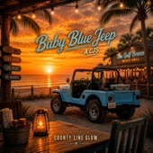 Baby Blue Jeep CJ5