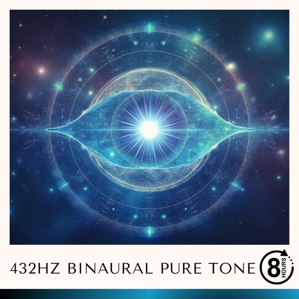 8 Hours of 432Hz Binaural Pure Tone