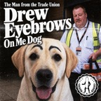 The Man From The Trade Union Drew Eyebrows On Me Dog - Single