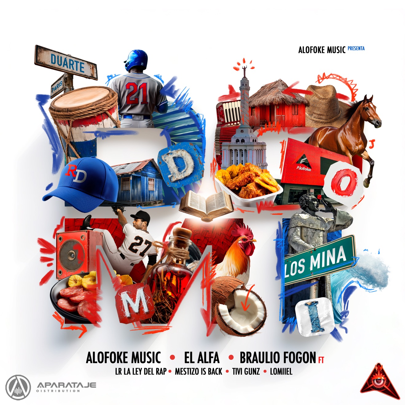 Alofoke Music, El Alfa & Braulio Fogon – Domi (feat. LR Ley Del Rap, Mestizo Is Back, Tivi Gunz & Lomiiel) – Single (2025) [iTunes Match M4A]