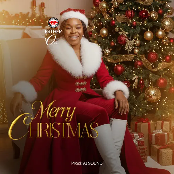Esther Oji - Merry Christmas Cover Art