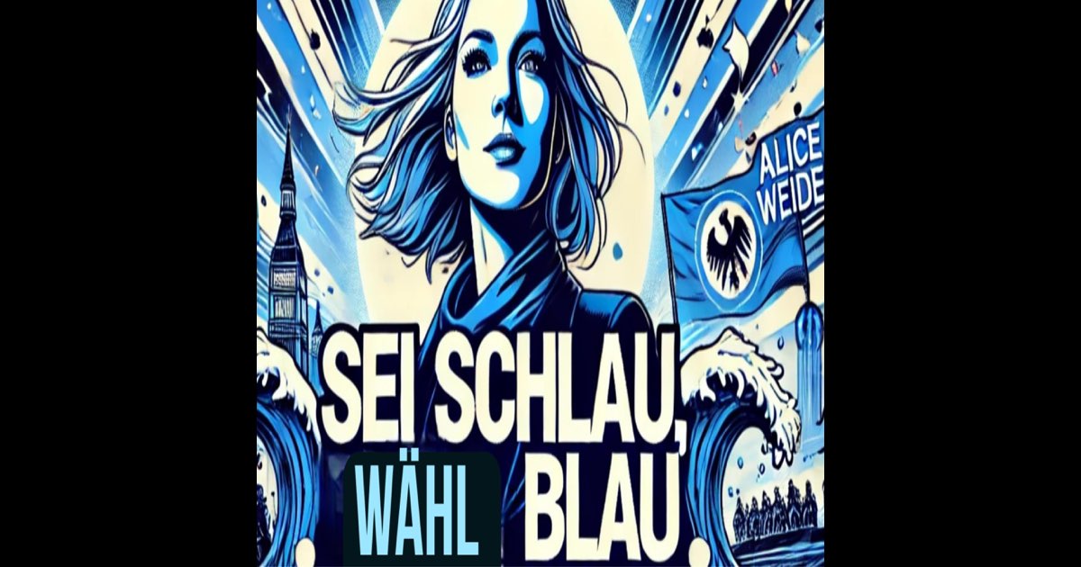 Sei Schlau Wähl Blau Neuwahl AfD Aufkleber Sticker Auto Magnet Vinyl - Foto 4
