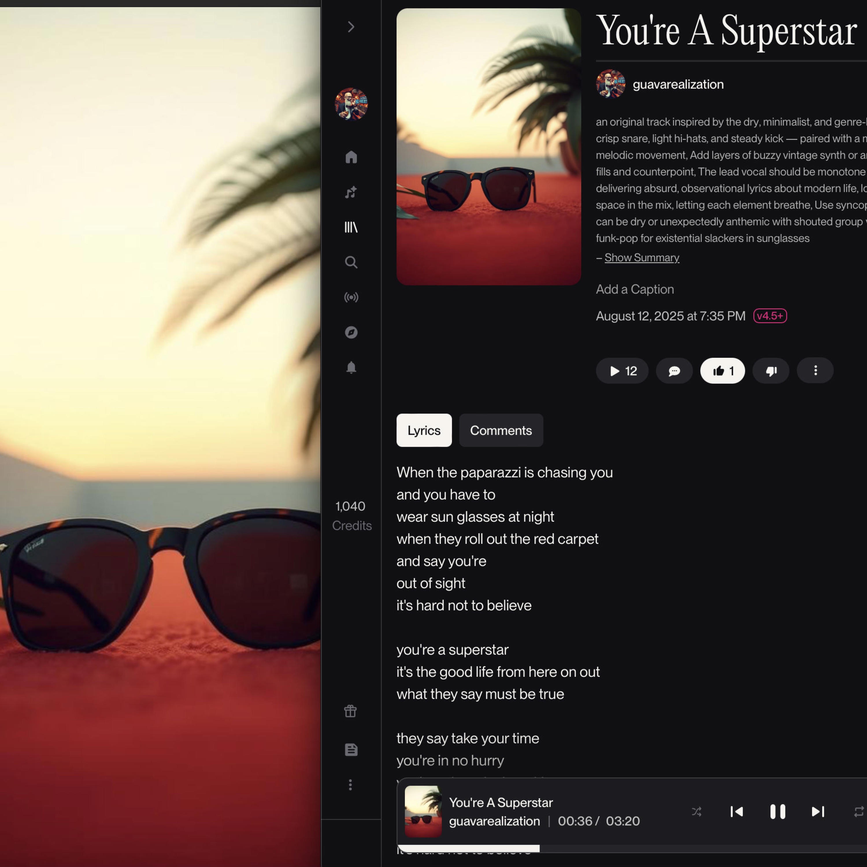 You're A Superstar - Single