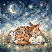 Folk Lullabies: Where the Dreamers Go - EP - Meadow and Moon