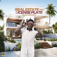 Real Estate Ova License Plate - Single - Honorebel & Kemar McGregor