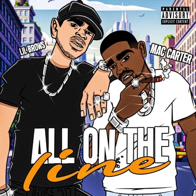 All On the Line (feat. Lil Brows) - Single