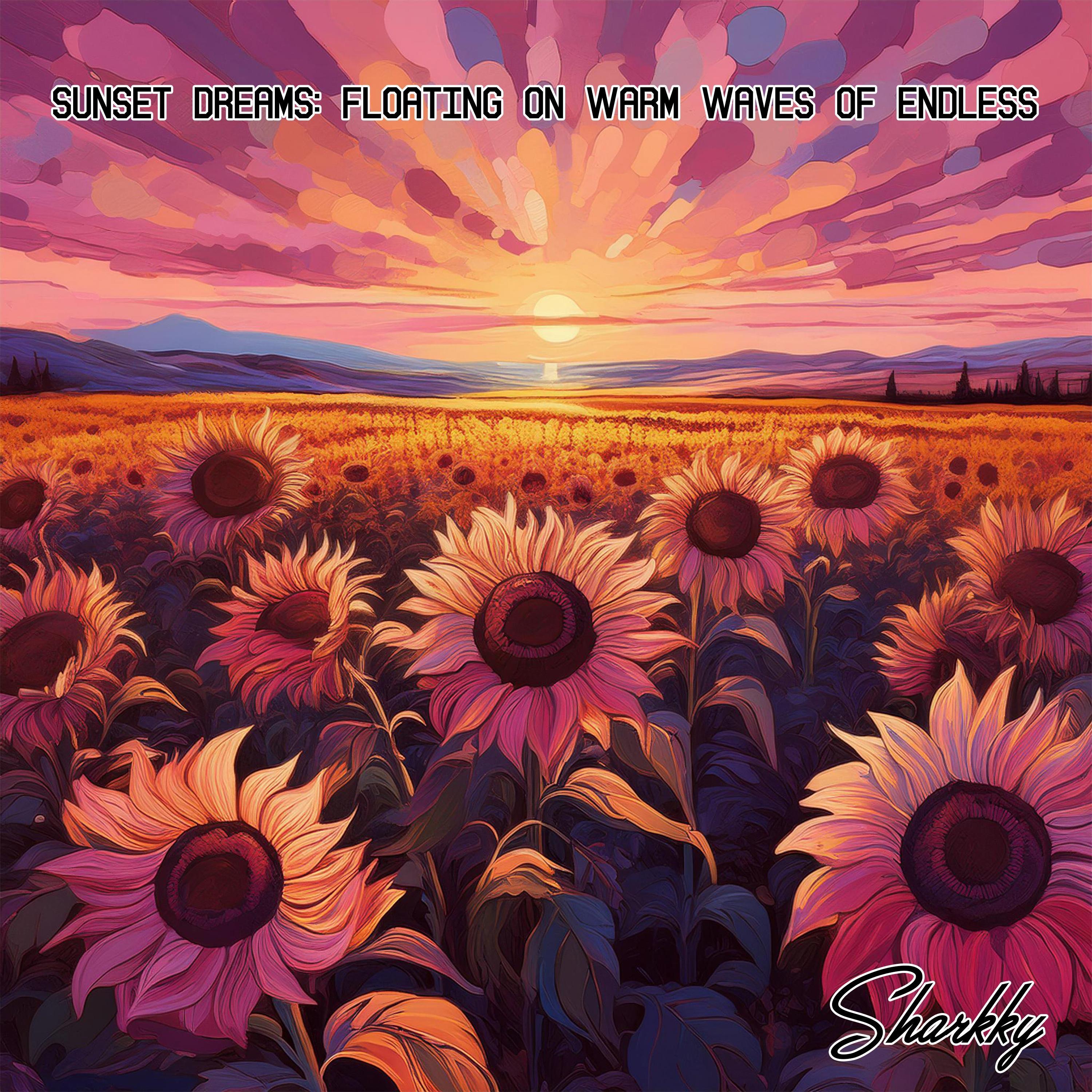 Sunset Dreams: Floating on Warm Waves of Endless Rainbow