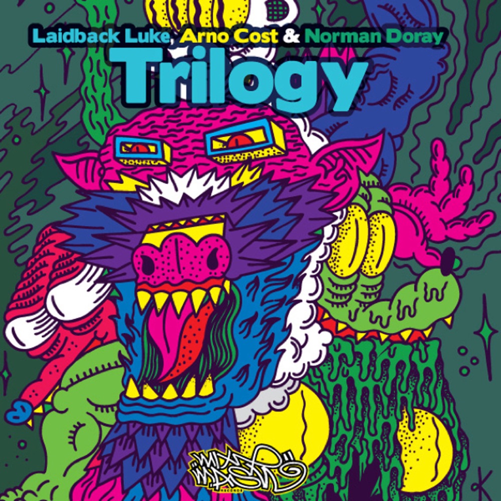 Обложка альбома «Trilogy» — Laidback Luke, Arno Cost & Norman Doray
