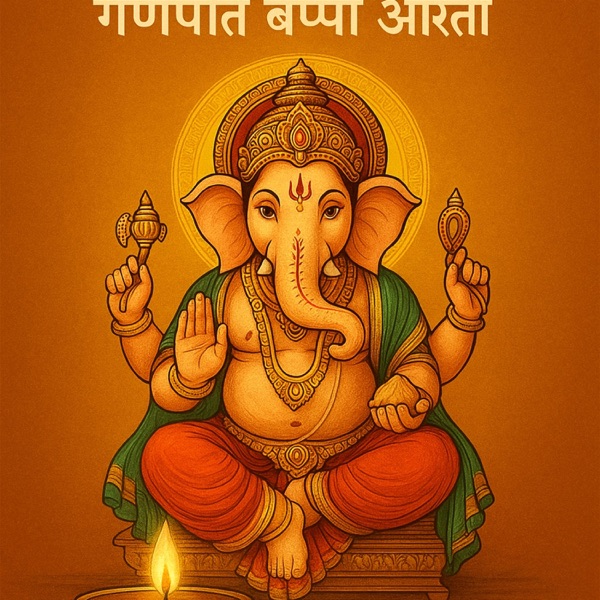 जय गणपति (Ganpati Bappa की आरती)