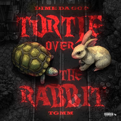 Turtle over the rabbit