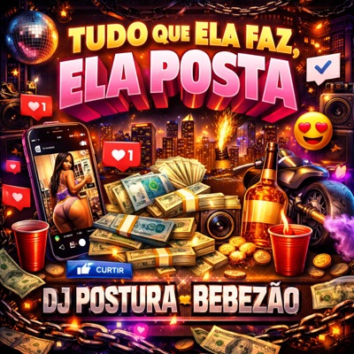 TUDO QUE ELA FAZ, ELA POSTA - Single