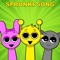 Sprunki Song - BENJIxScarlett lyrics