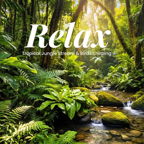 Tropical Jungle Stream_Soothing Water Sounds for Relaxation & Sleep