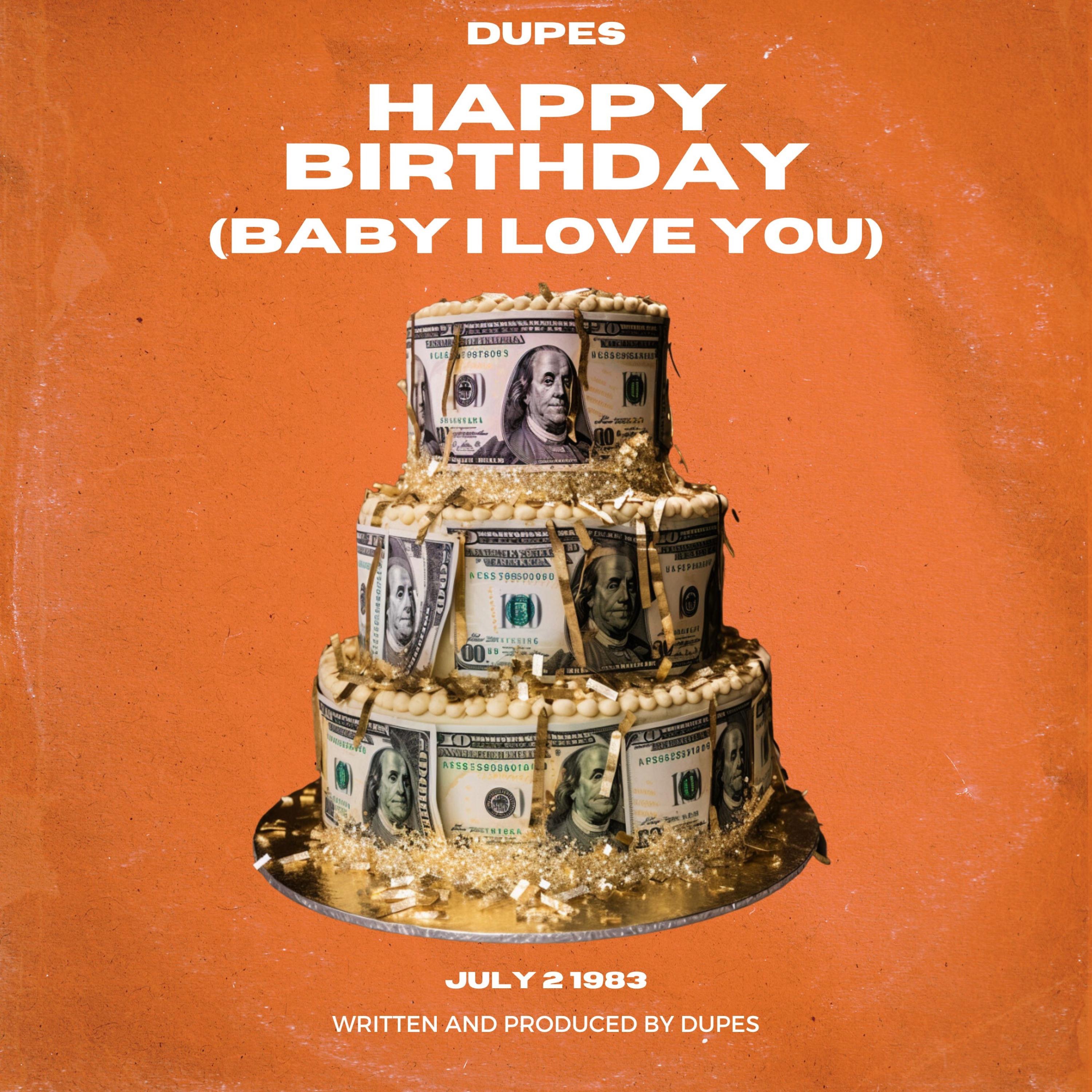 Happy Birthday Baby - Single by Sherwinn Dupes Brice album cover