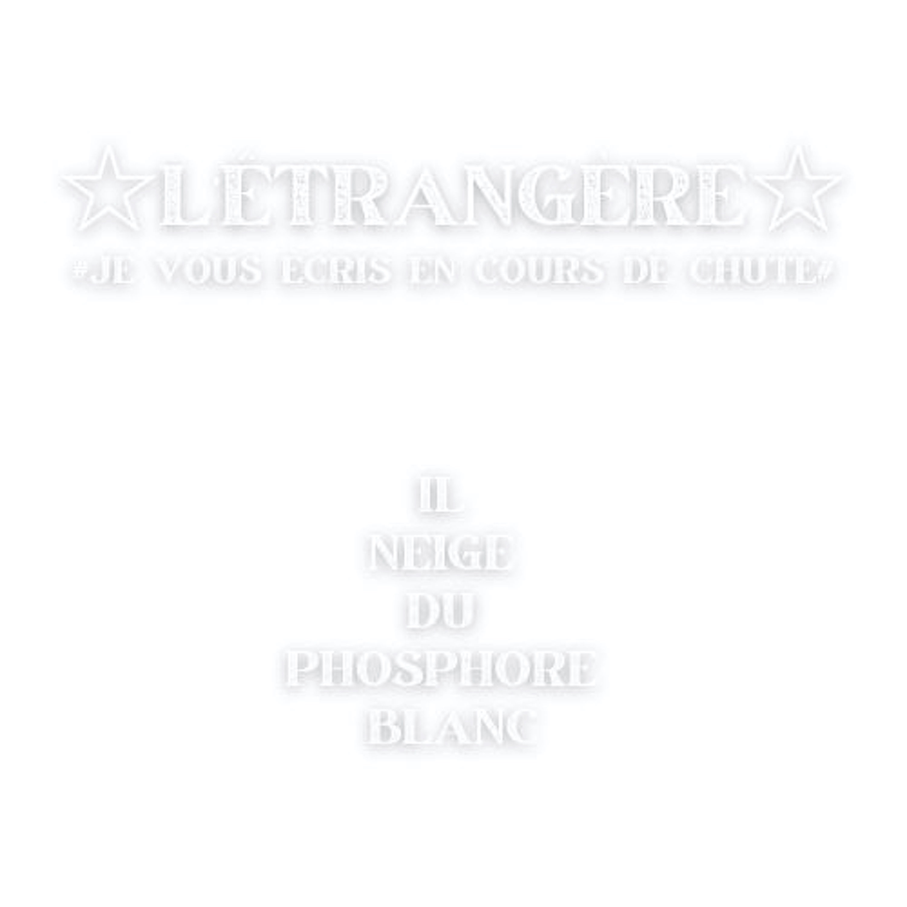 Il neige du phosphore blanc - Single