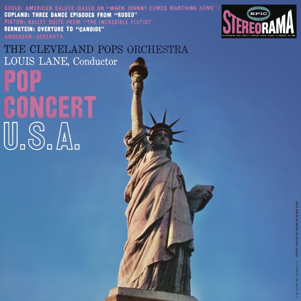 Louis Lane Conducting Gould, Anderson, Copland, Bernstein and Piston (2024 Remastered Version)