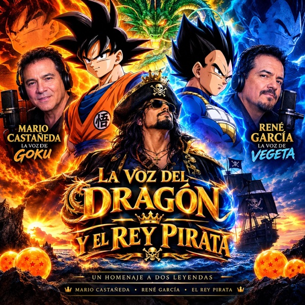 La voz del DRAGON y el REY PIRATA