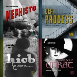 Hörbuch-Box - Moderne Klassiker: Klaus Mann: Mephisto, Franz Kafka: Der Process, Joseph Roth: Hiob, Heinrich Mann: Professor Unrat
