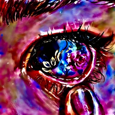 before my eyes