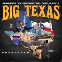 Big Texas Freestyle - Single - Sertified, Exotic Skottie & OBM Bleeda