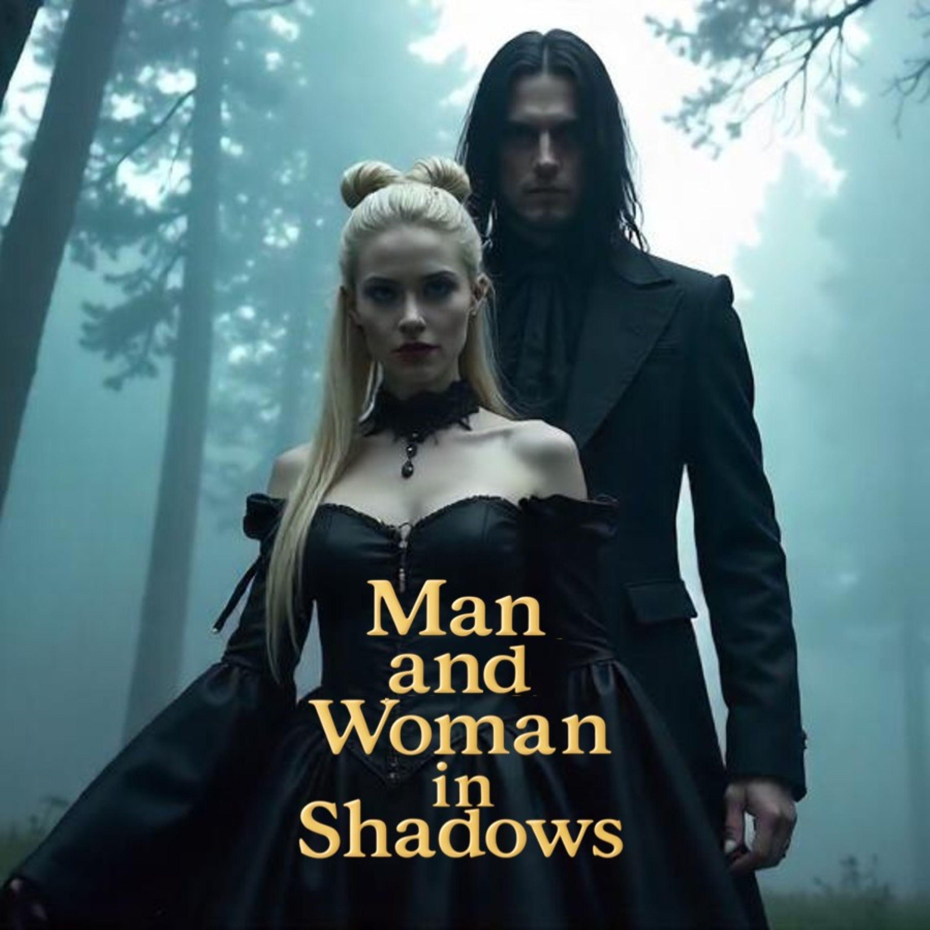 Man and Woman in Shadows
