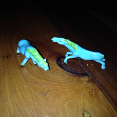 Porcelain horse - Single