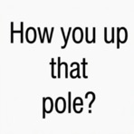 How you up that pole? - Single