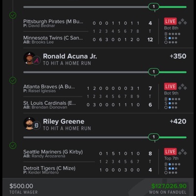 Fanduel$$$ (G$) - Single