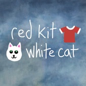 Red Kit White Cat by Swirls