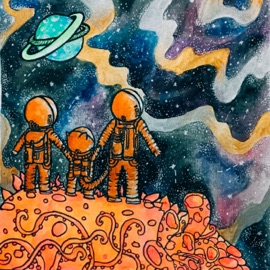 Космические глиномесы 2 Ласковая Лилия, ШкольниК & Бау