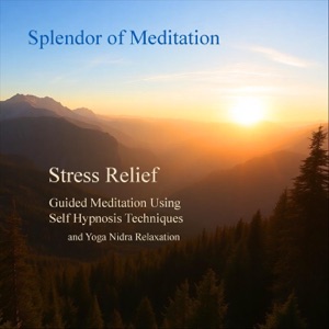 Stress Relief (Guided Meditation Using Self Hypnosis Techniques) [And Yoga Nidra Relaxation]